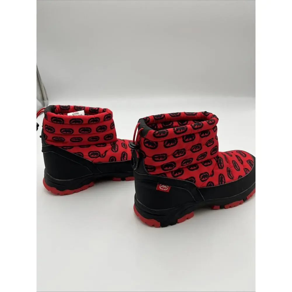 EXCELLENT Condition!! Kids Ecko Unltd. RED logo boots. Kids Size 3.